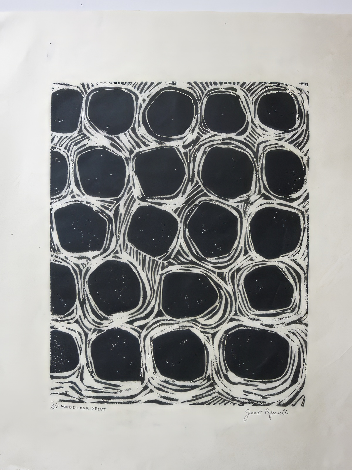 TORTOISE  Woodblock Print  (Proof)