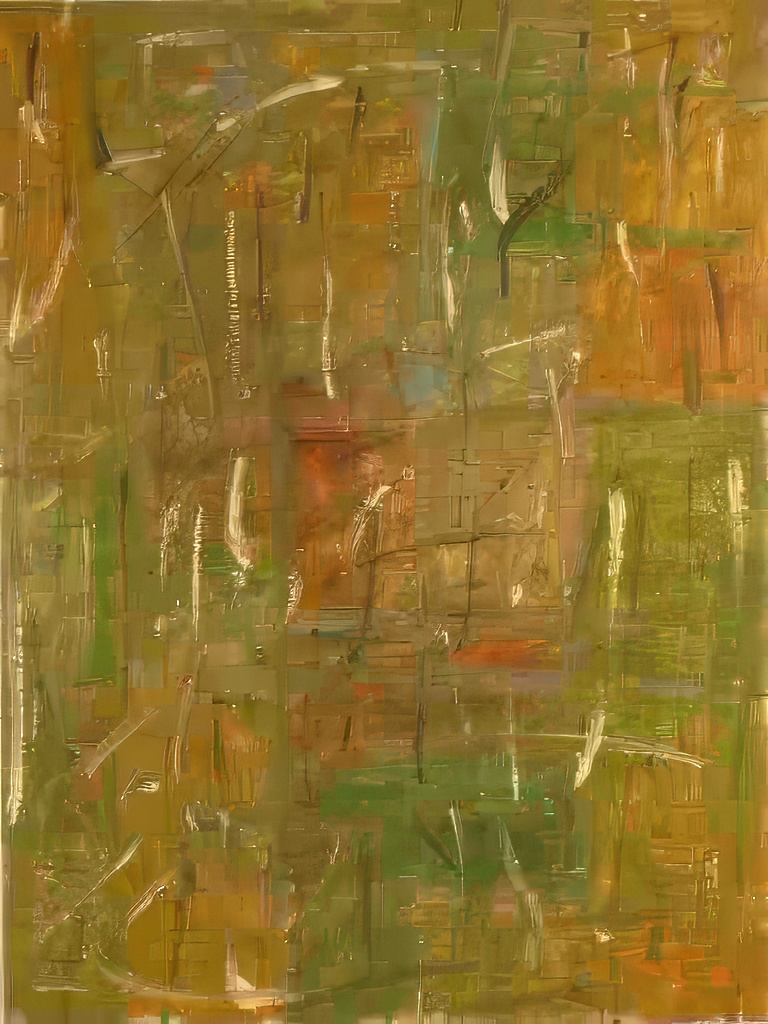 Mossy Green w/White Flecks