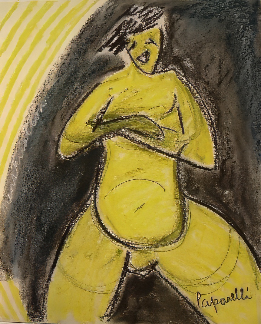 (Yellow)  Menstruation 17"x14"