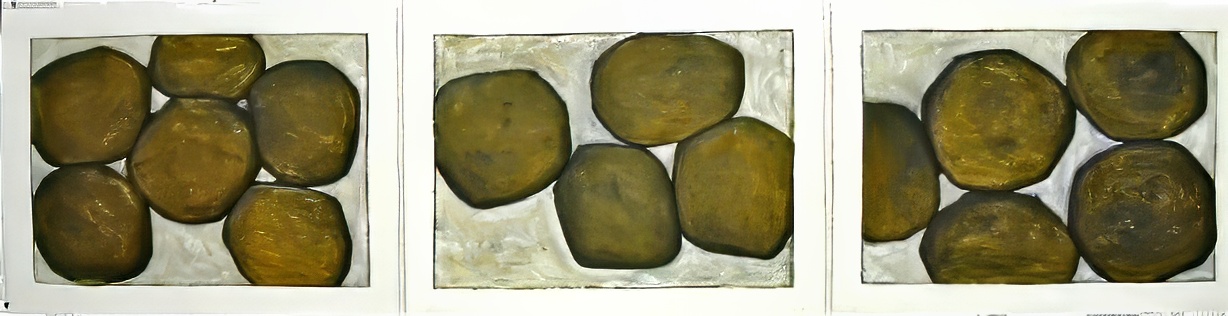 Rock Forms (Triptych)