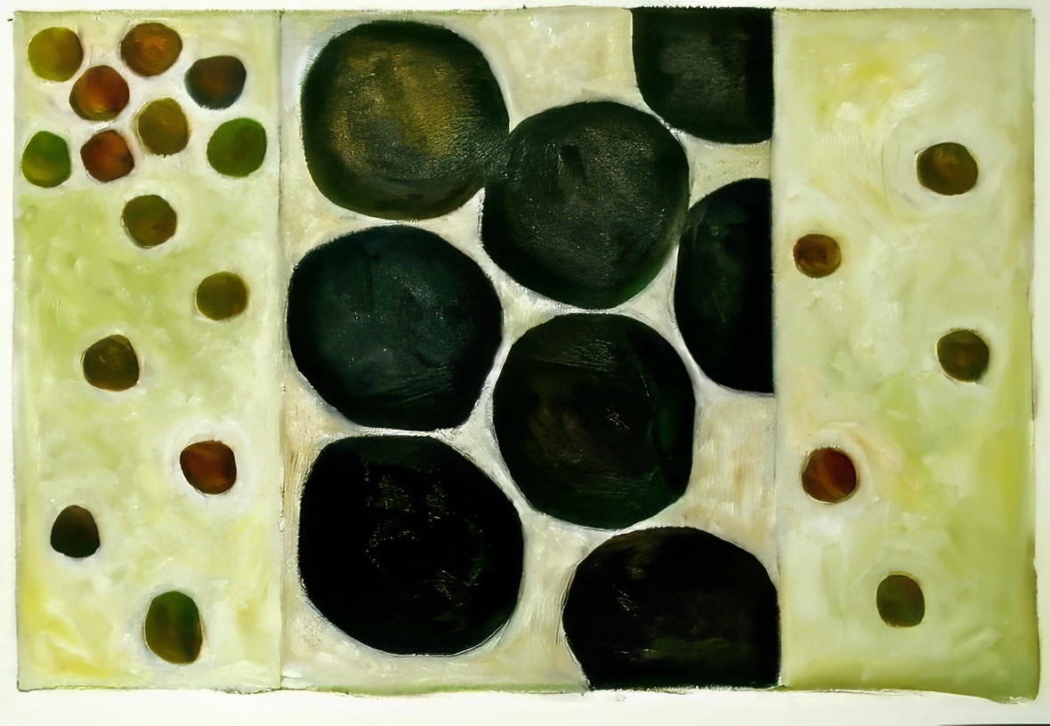 Black Dots in the Center