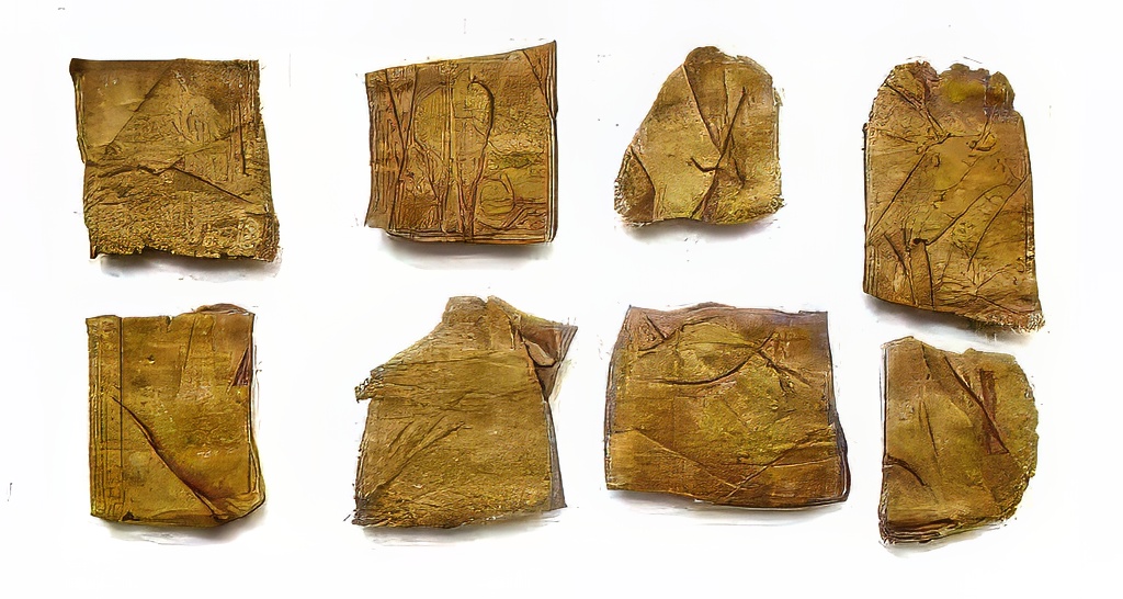 Eight Japanese Plaques