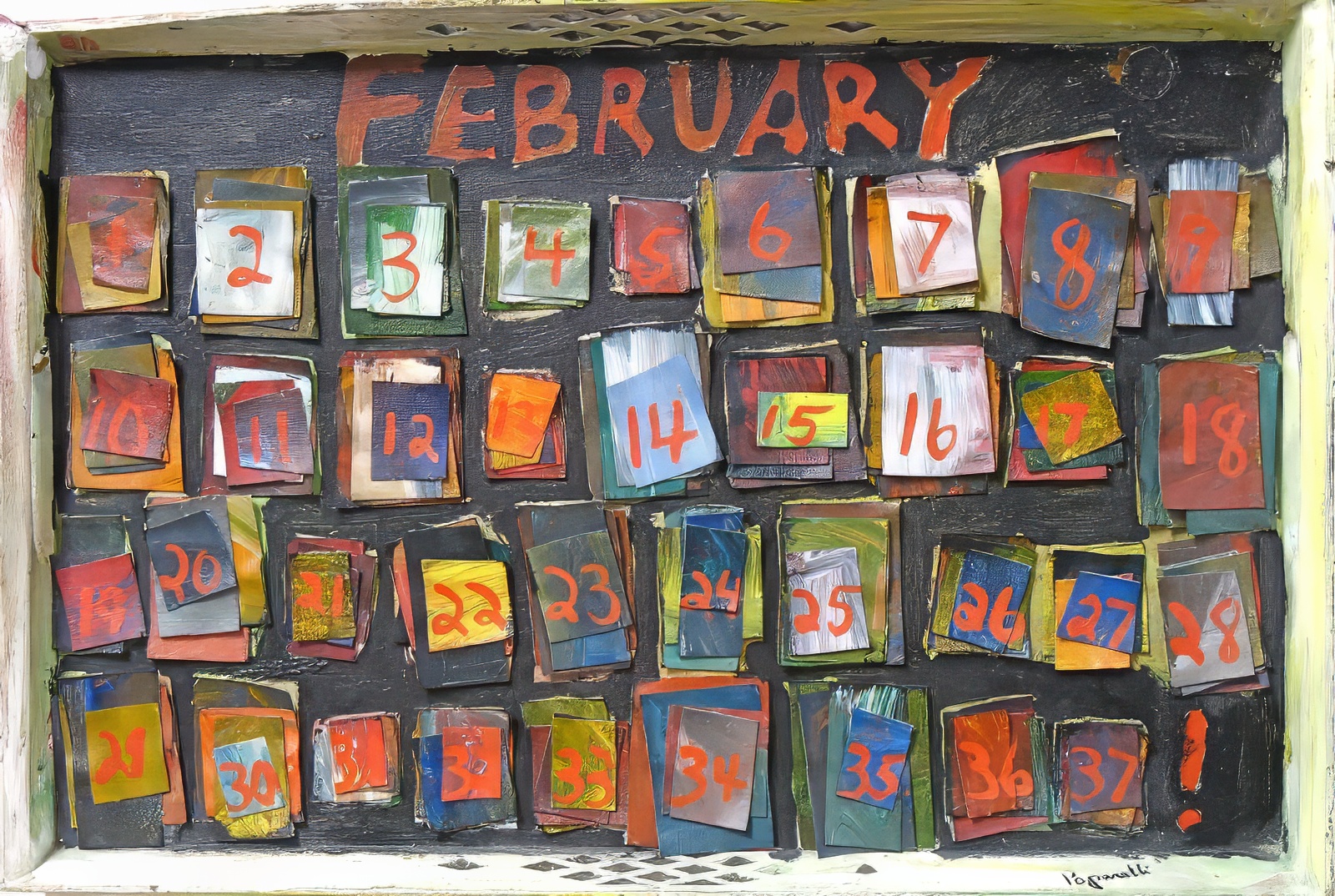Calendar:  February
