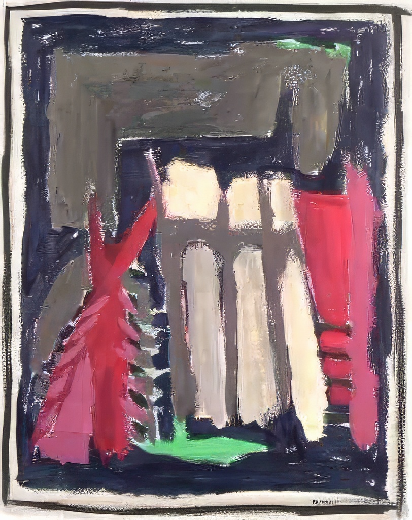 Tempera/Paper 22"x18"