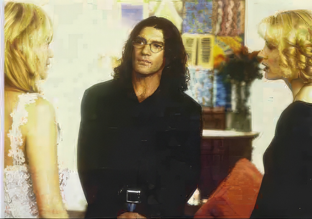 Still from Two Much.