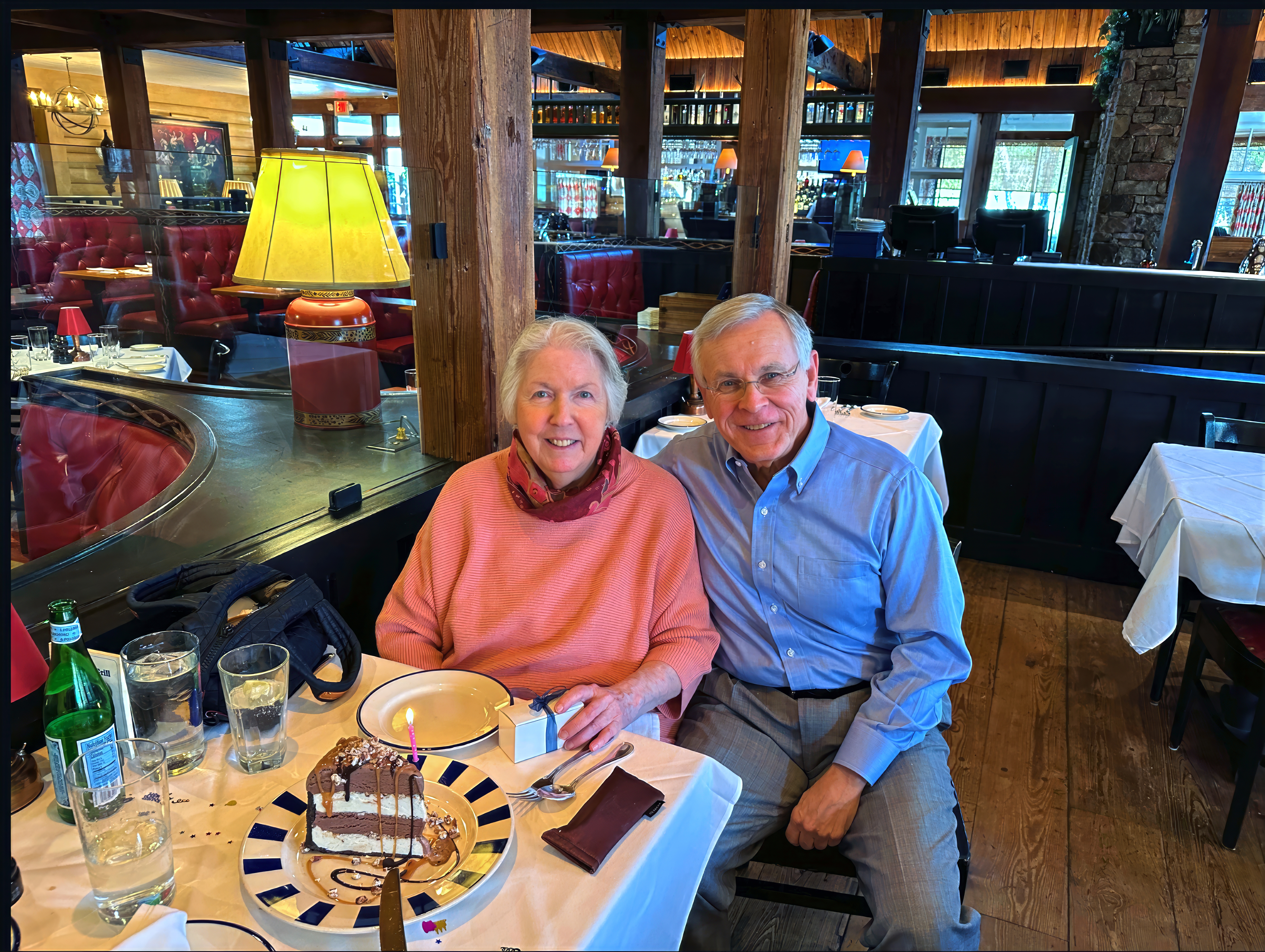 Janet Paparelli with her brother Charlie